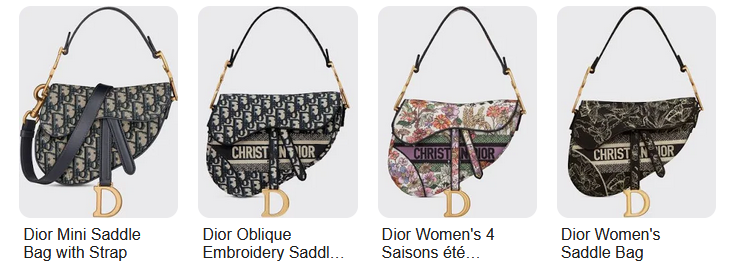 Dior Saddle Bags Sale