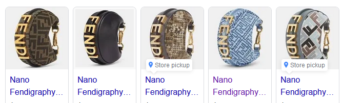 Nano Fendigraphy bags